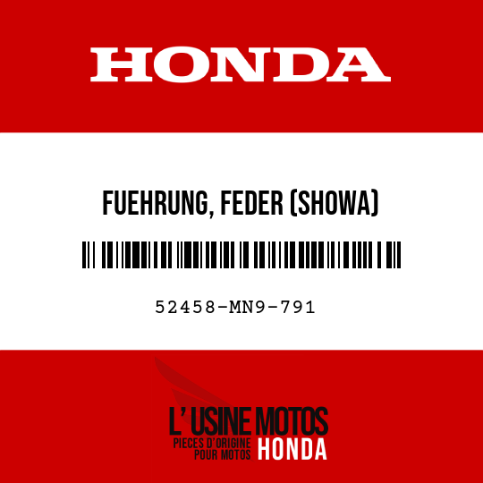 image de 52458-MN9-791 FUEHRUNG, FEDER (SHOWA)