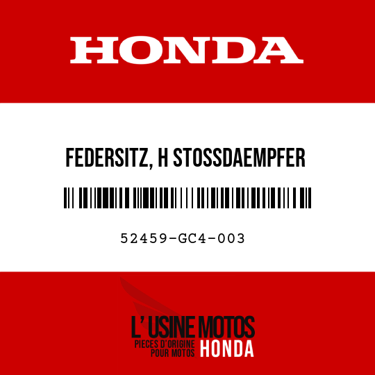 image de 52459-GC4-003 FEDERSITZ, H STOSSDAEMPFER