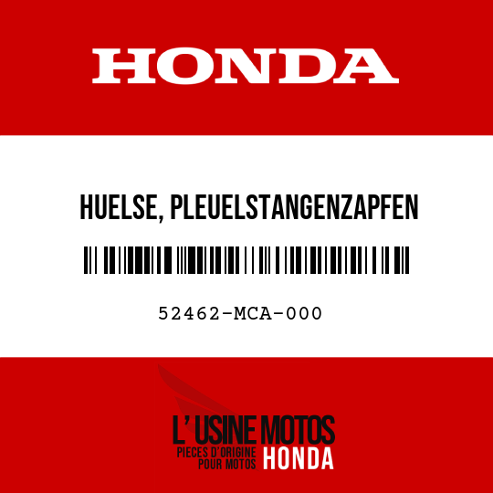 image de 52462-MCA-000 HUELSE, PLEUELSTANGENZAPFEN