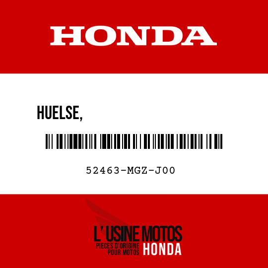 image de 52463-MGZ-J00 HUELSE,                       DAEMPFERVERBINDUNGSSTANGE