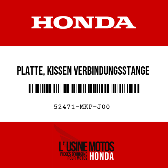 image de 52471-MKP-J00 PLATTE, KISSEN VERBINDUNGSSTANGE