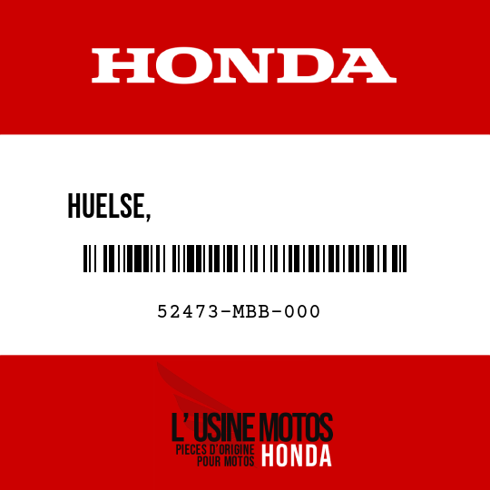 image de 52473-MBB-000 HUELSE,                       DAEMPFERVERBINDUNGSSTANGE