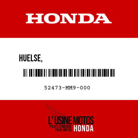 image de 52473-MM9-000 HUELSE,                       DAEMPFERVERBINDUNGSSTANGE