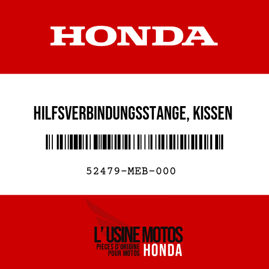 image de 52479-MEB-000 HILFSVERBINDUNGSSTANGE, KISSEN