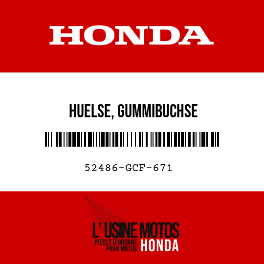image de 52486-GCF-671 HUELSE, GUMMIBUCHSE
