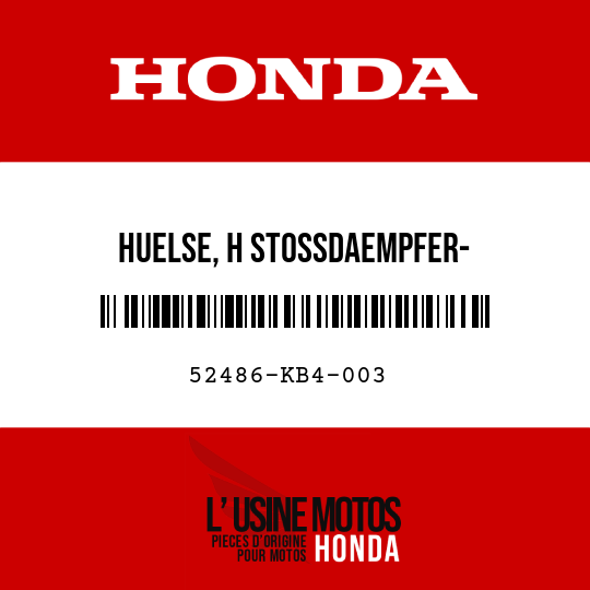 image de 52486-KB4-003 HUELSE, H STOSSDAEMPFER- GUMMIBUCHSE ()
