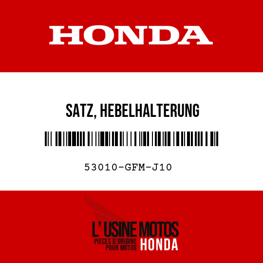 image de 53010-GFM-J10 SATZ, HEBELHALTERUNG