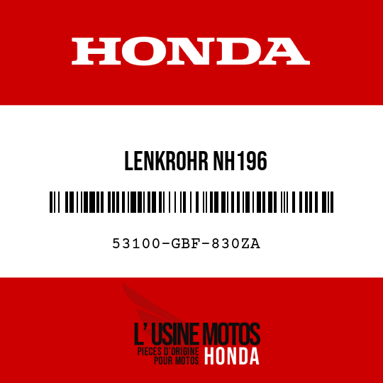 image de 53100-GBF-830ZA LENKROHR NH196 