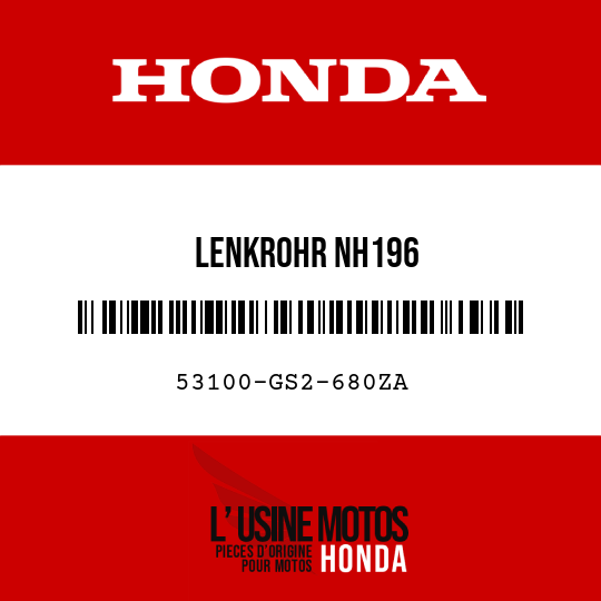 image de 53100-GS2-680ZA LENKROHR NH196 