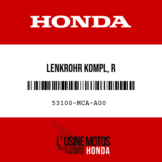 image de 53100-MCA-A00 LENKROHR KOMPL, R
