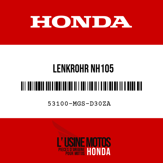 image de 53100-MGS-D30ZA LENKROHR NH105
