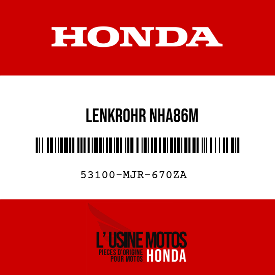 image de 53100-MJR-670ZA LENKROHR NHA86M