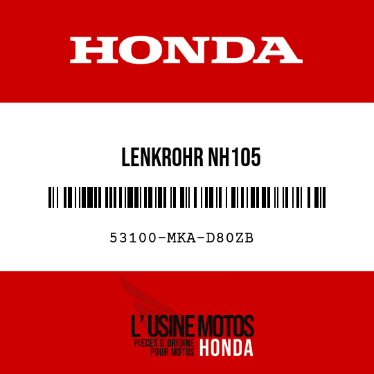 image de 53100-MKA-D80ZB LENKROHR NH105