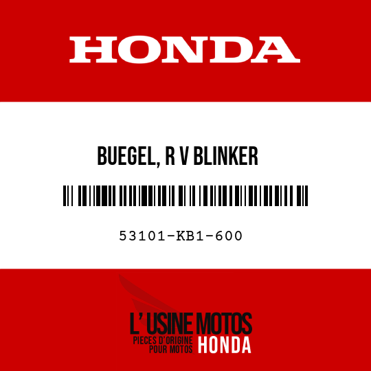 image de 53101-KB1-600 BUEGEL, R V BLINKER