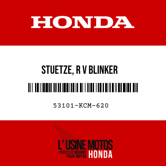 image de 53101-KCM-620 STUETZE, R V BLINKER