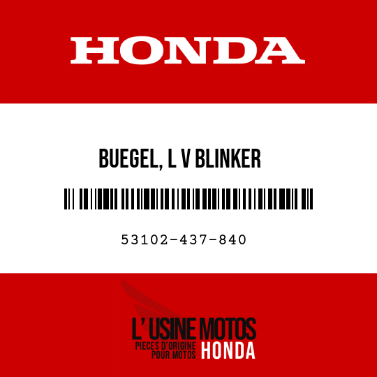 image de 53102-437-840 BUEGEL, L V BLINKER