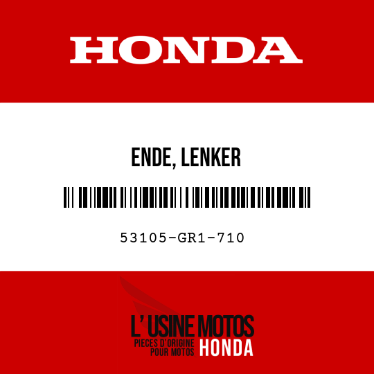 image de 53105-GR1-710 ENDE, LENKER