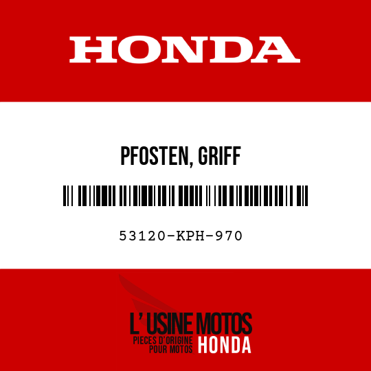image de 53120-KPH-970 PFOSTEN, GRIFF