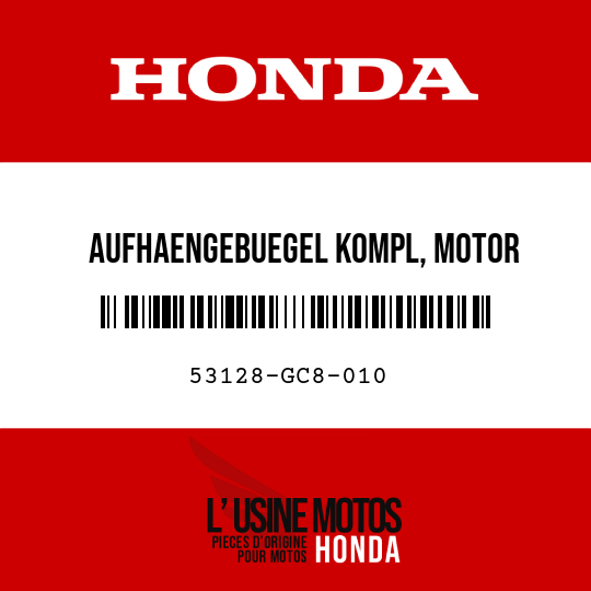 image de 53128-GC8-010 AUFHAENGEBUEGEL KOMPL, MOTOR