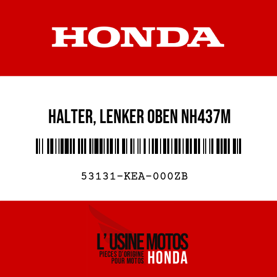 image de 53131-KEA-000ZB HALTER, LENKER OBEN NH437M 