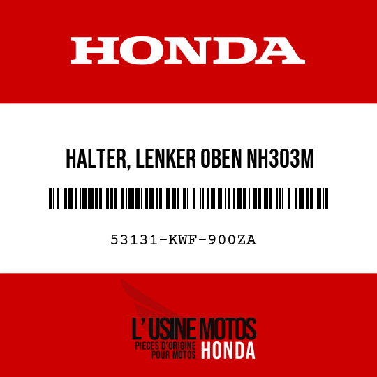 image de 53131-KWF-900ZA HALTER, LENKER OBEN NH303M