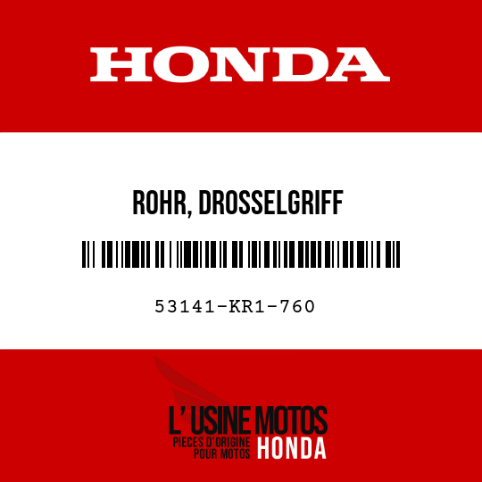 image de 53141-KR1-760 ROHR, DROSSELGRIFF