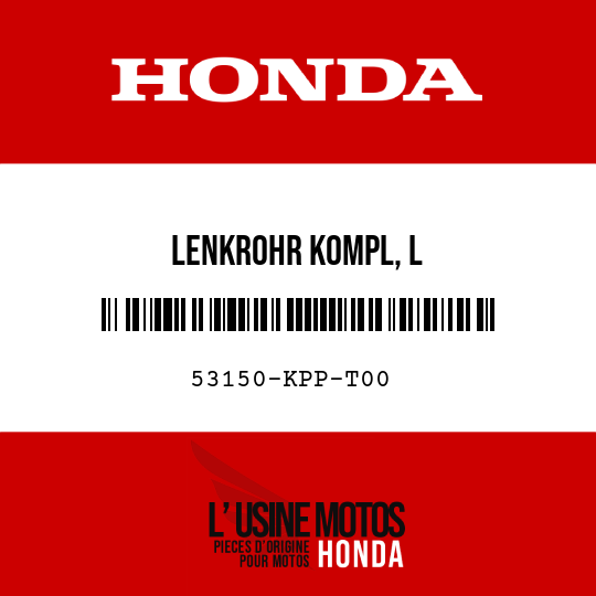 image de 53150-KPP-T00 LENKROHR KOMPL, L