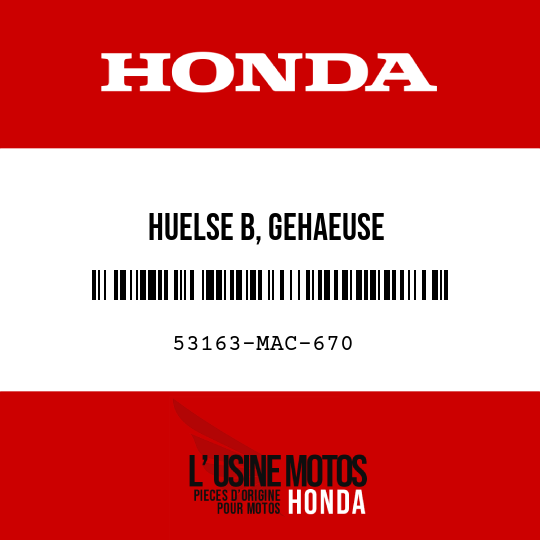 image de 53163-MAC-670 HUELSE B, GEHAEUSE