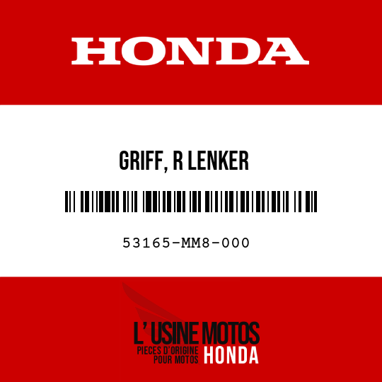 image de 53165-MM8-000 GRIFF, R LENKER