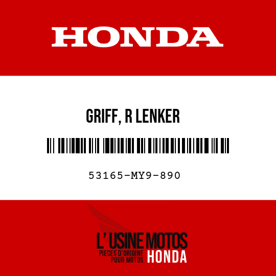 image de 53165-MY9-890 GRIFF, R LENKER