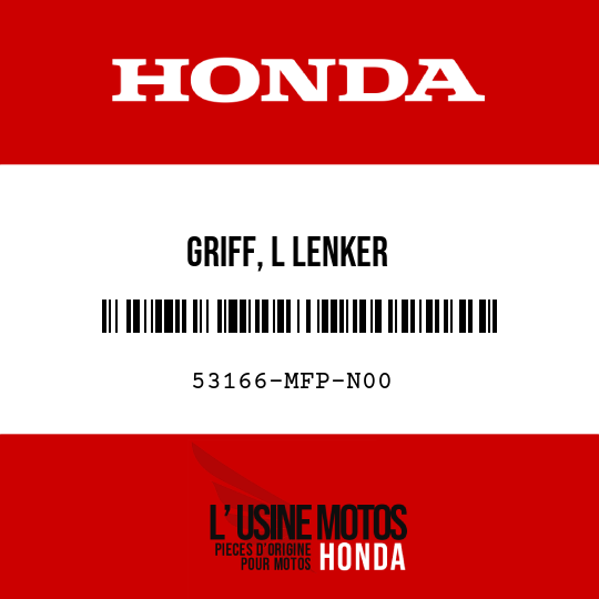image de 53166-MFP-N00 GRIFF, L LENKER