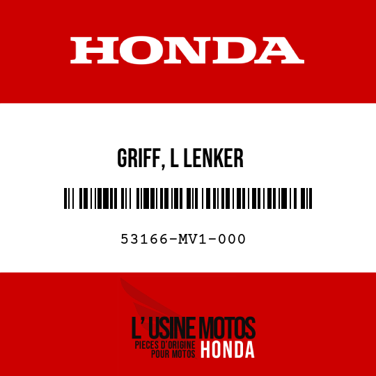 image de 53166-MV1-000 GRIFF, L LENKER