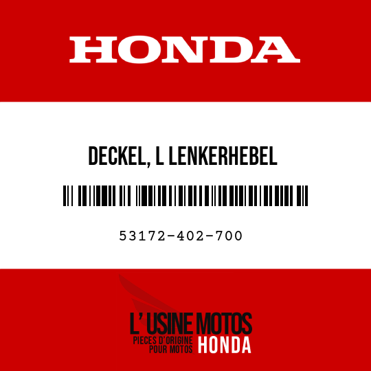 image de 53172-402-700 DECKEL, L LENKERHEBEL