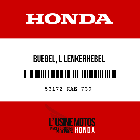 image de 53172-KAE-730 BUEGEL, L LENKERHEBEL