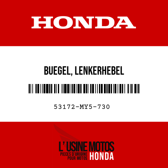 image de 53172-MY5-730 BUEGEL, LENKERHEBEL