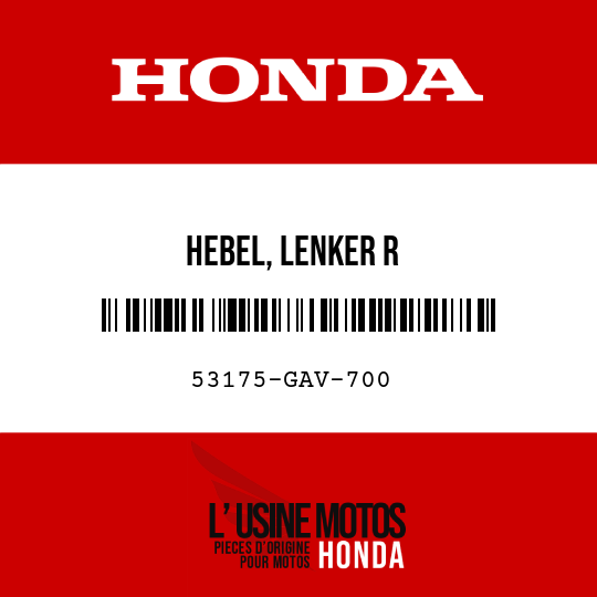 image de 53175-GAV-700 HEBEL, LENKER R