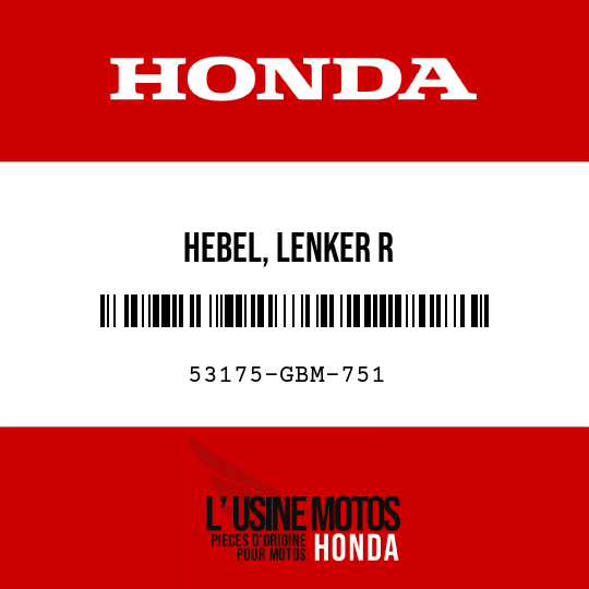 image de 53175-GBM-751 HEBEL, LENKER R