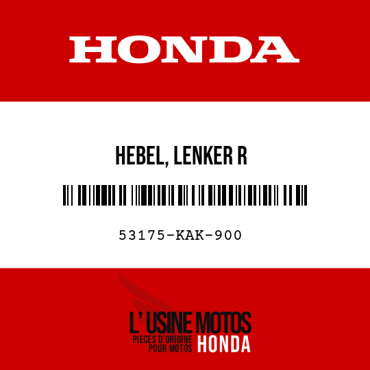 image de 53175-KAK-900 HEBEL, LENKER R