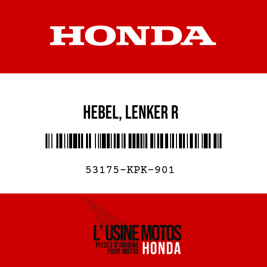 image de 53175-KPK-901 HEBEL, LENKER R