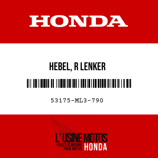 image de 53175-ML3-790 HEBEL, R LENKER