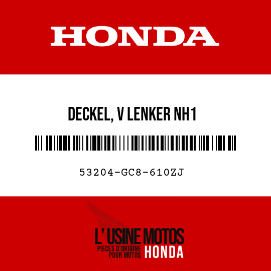 image de 53204-GC8-610ZJ DECKEL, V LENKER NH1 