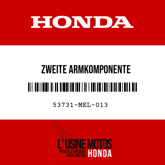 image de 53731-MEL-013 ZWEITE ARMKOMPONENTE