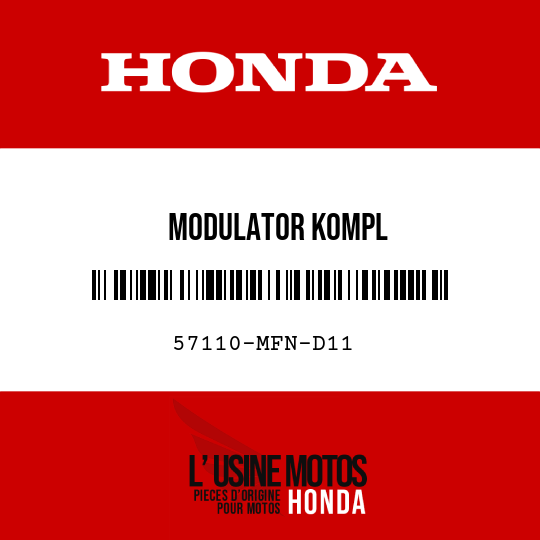 image de 57110-MFN-D11 MODULATOR KOMPL