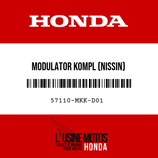 image de 57110-MKK-D01 MODULATOR KOMPL (NISSIN)