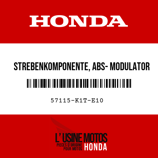 image de 57115-K1T-E10 STREBENKOMPONENTE, ABS- MODULATOR
