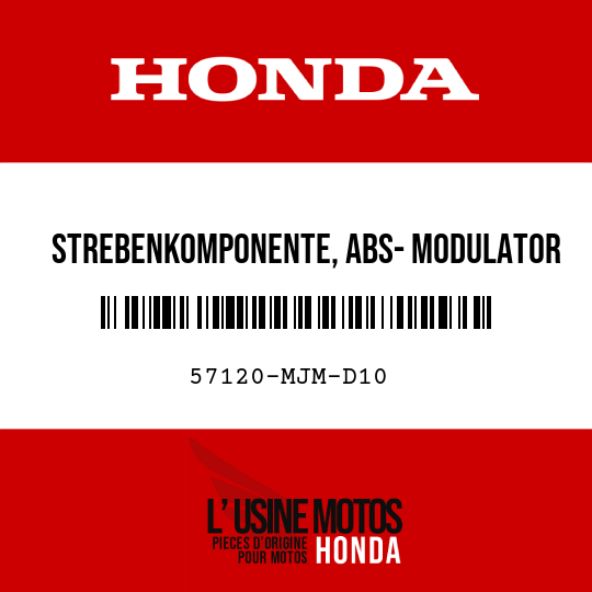 image de 57120-MJM-D10 STREBENKOMPONENTE, ABS- MODULATOR