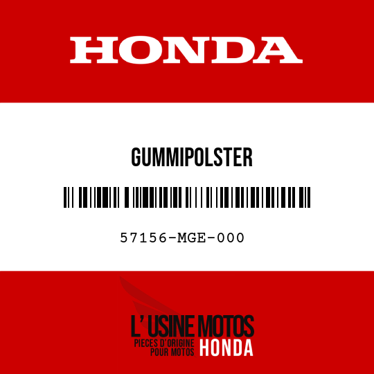 image de 57156-MGE-000 GUMMIPOLSTER