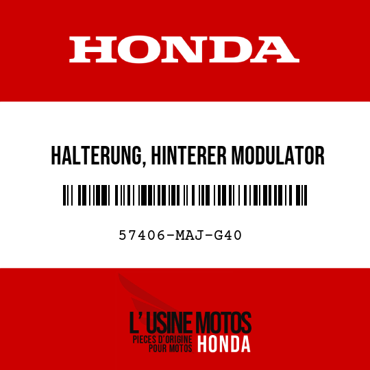 image de 57406-MAJ-G40 HALTERUNG, HINTERER MODULATOR
