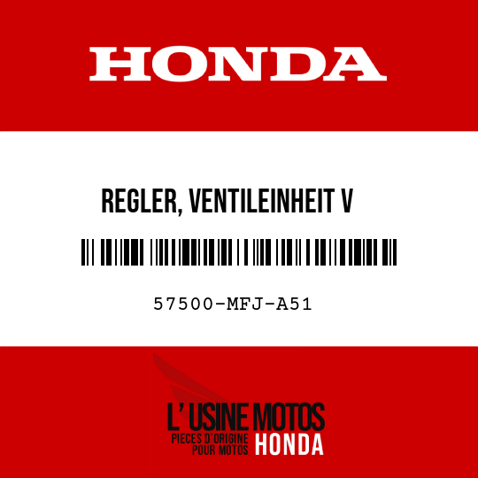 image de 57500-MFJ-A51 REGLER, VENTILEINHEIT V