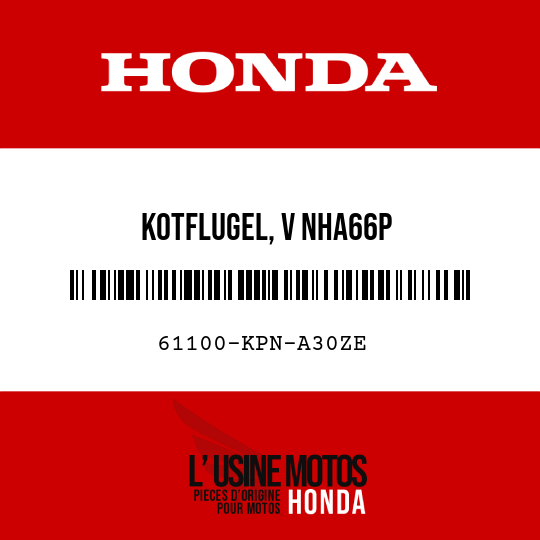 image de 61100-KPN-A30ZE KOTFLUGEL, V NHA66P